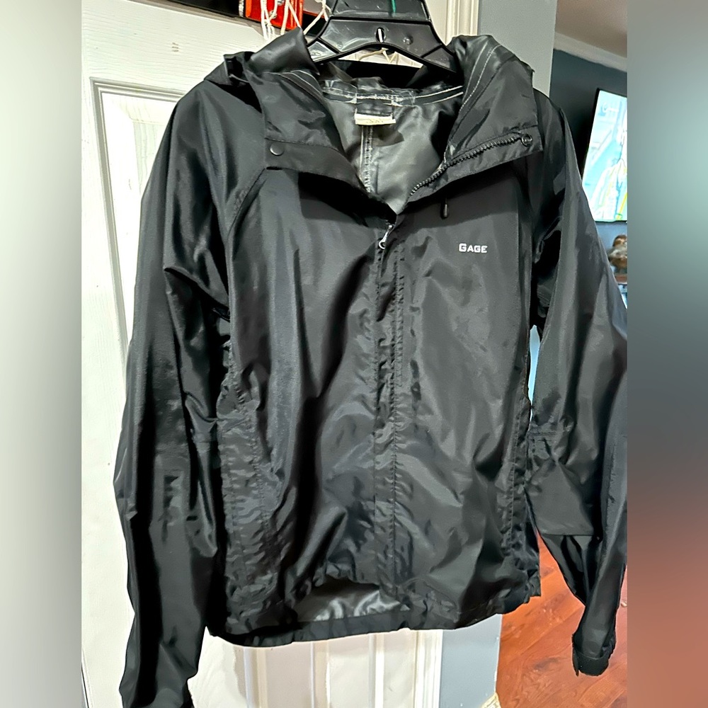 Men’s Gage jacket aided but lots of wear still left. No holes